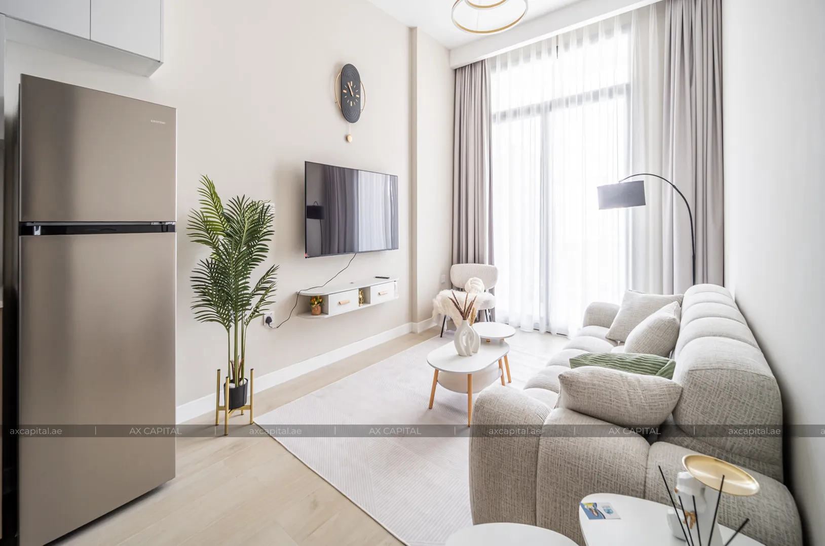 شقة عدد غرف النوم فيها: 2، في Rukan Residences, دبي, الإمارات العربية المتحدة (axc-3989665) 1