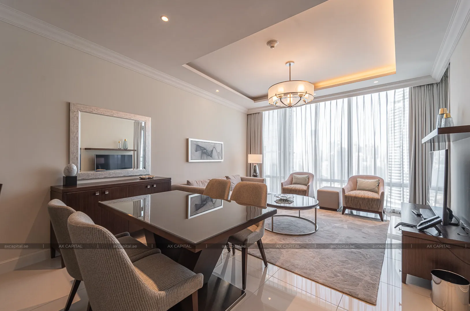 Apartament cu 1 dormitor în The Address Fountain Views, Dubai, Emiratele Arabe Unite (axc-3985625-r2) 2