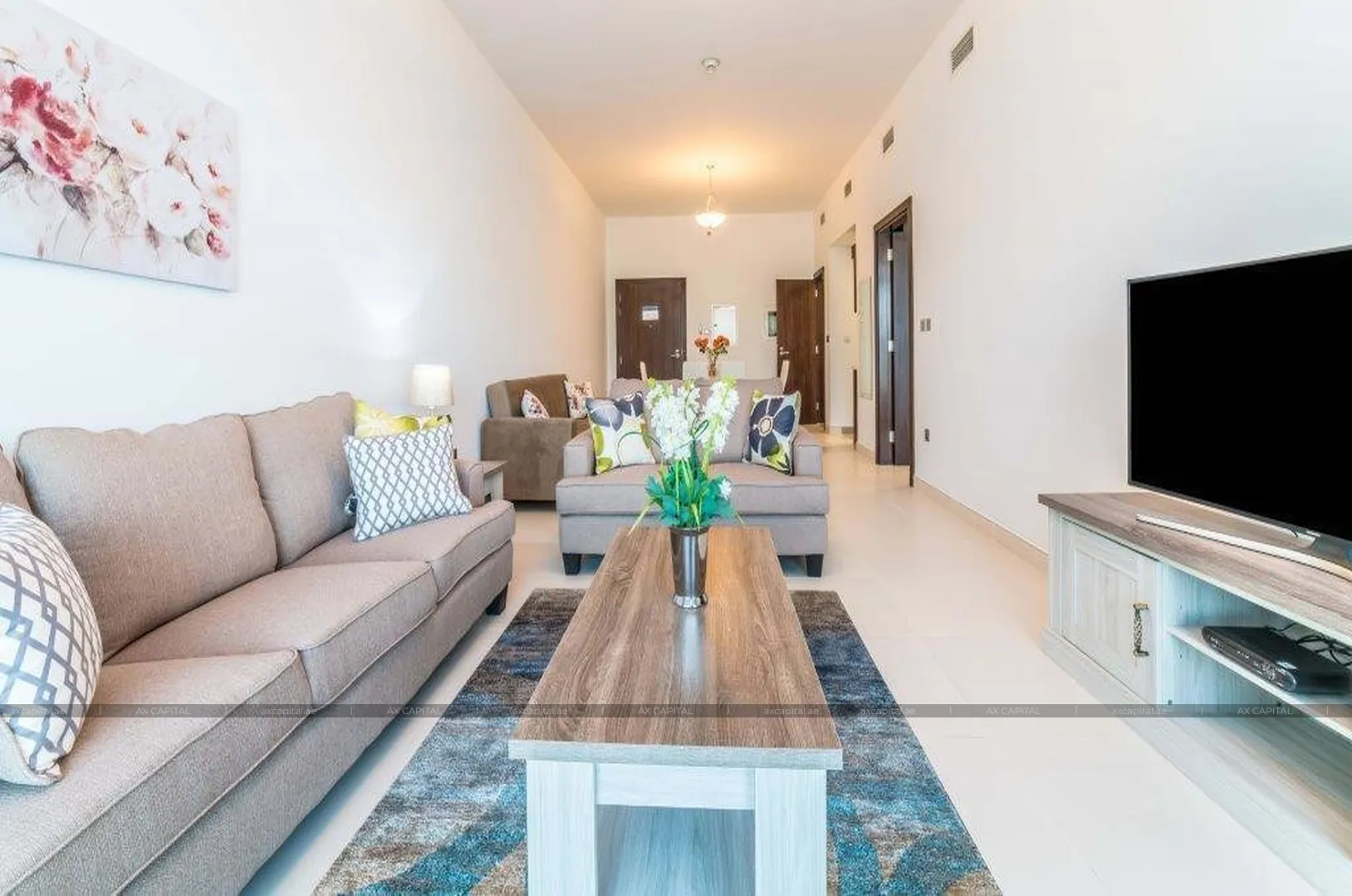 شقة عدد غرف النوم فيها: 1، في Azure Residences, دبي, الإمارات العربية المتحدة (axc-3988113-r1) 1
