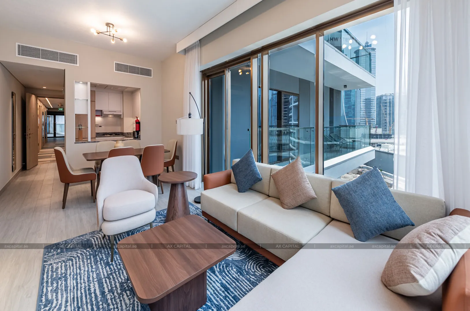 Apartament cu 2 dormitoare în One of One Luxury Residences, Dubai, Emiratele Arabe Unite (axc-3989805) 2