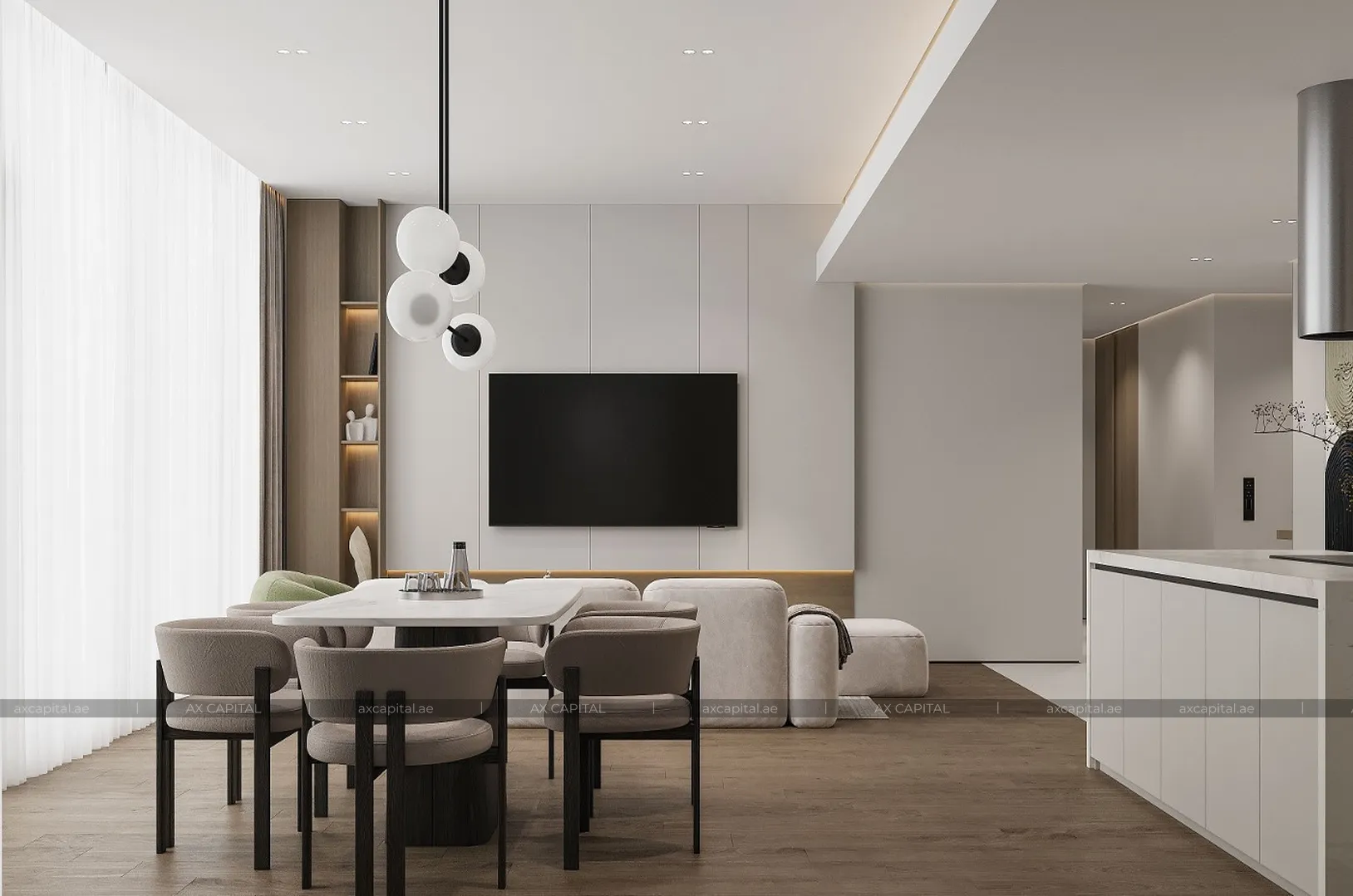 Квартира с 2 спальнями в Apartment Building 8, Дубай, ОАЭ (axc-3991138) 1