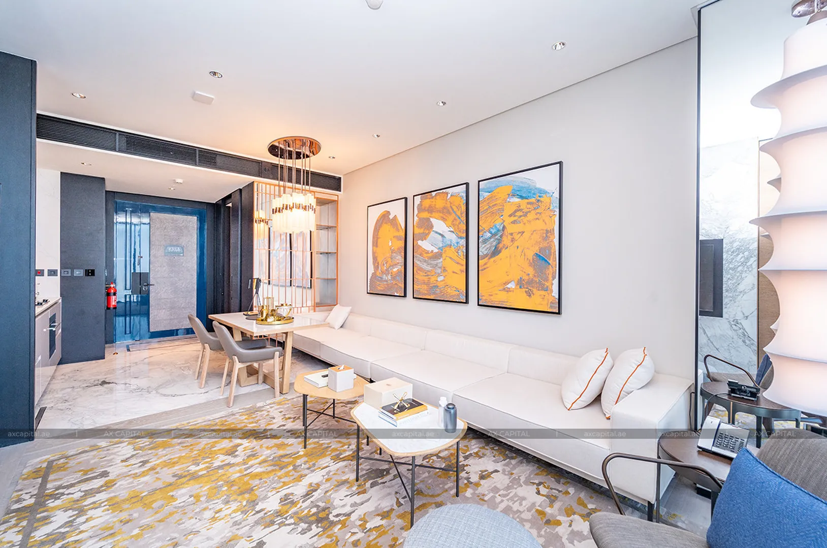 Квартира в отеле с 1 спальней в One Za'abeel The Residences, Дубай, ОАЭ (axc-3986776) 2