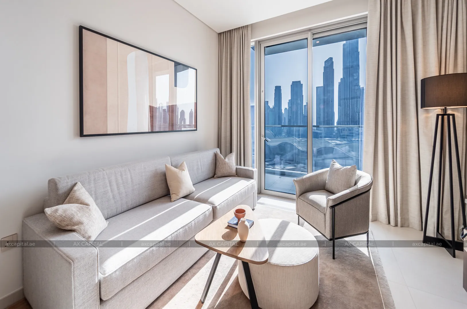 شقة عدد غرف النوم فيها: 1، في Vida Dubai Mall Tower 1, دبي, الإمارات العربية المتحدة (axc-3987655-r3) 2