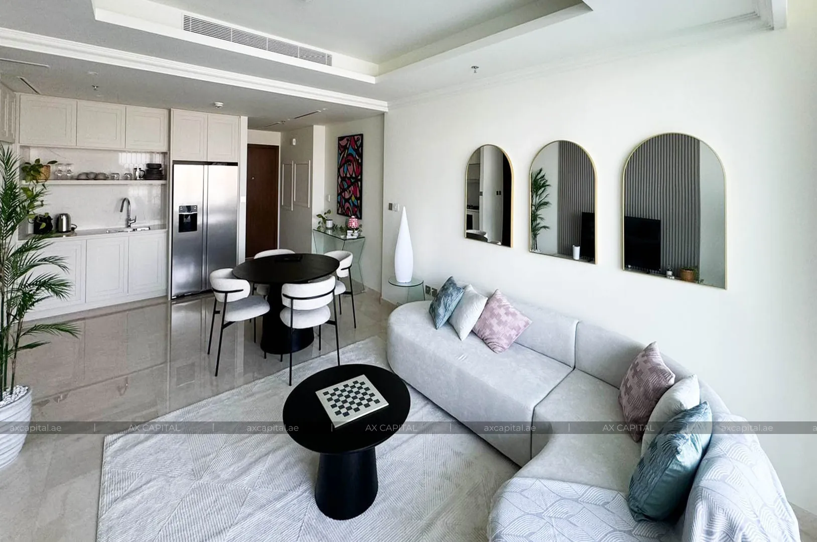 Квартира с 2 спальнями в Palace Beach Residence Tower 2, Дубай, ОАЭ (axc-3994994) 2