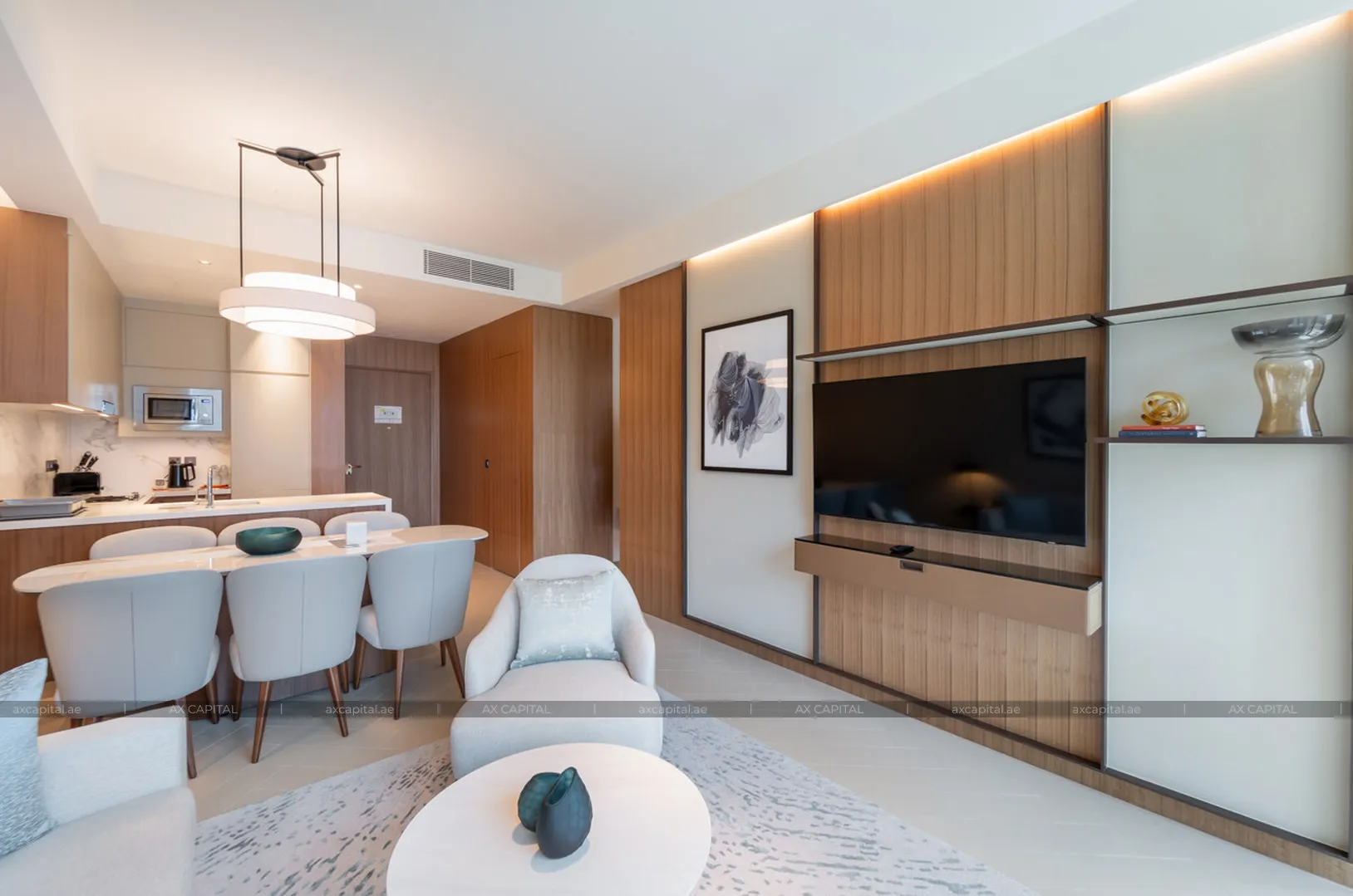 شقة عدد غرف النوم فيها: 2، في The Address Residences Dubai Opera Tower 1, دبي, الإمارات العربية المتحدة (axc-3987460) 1
