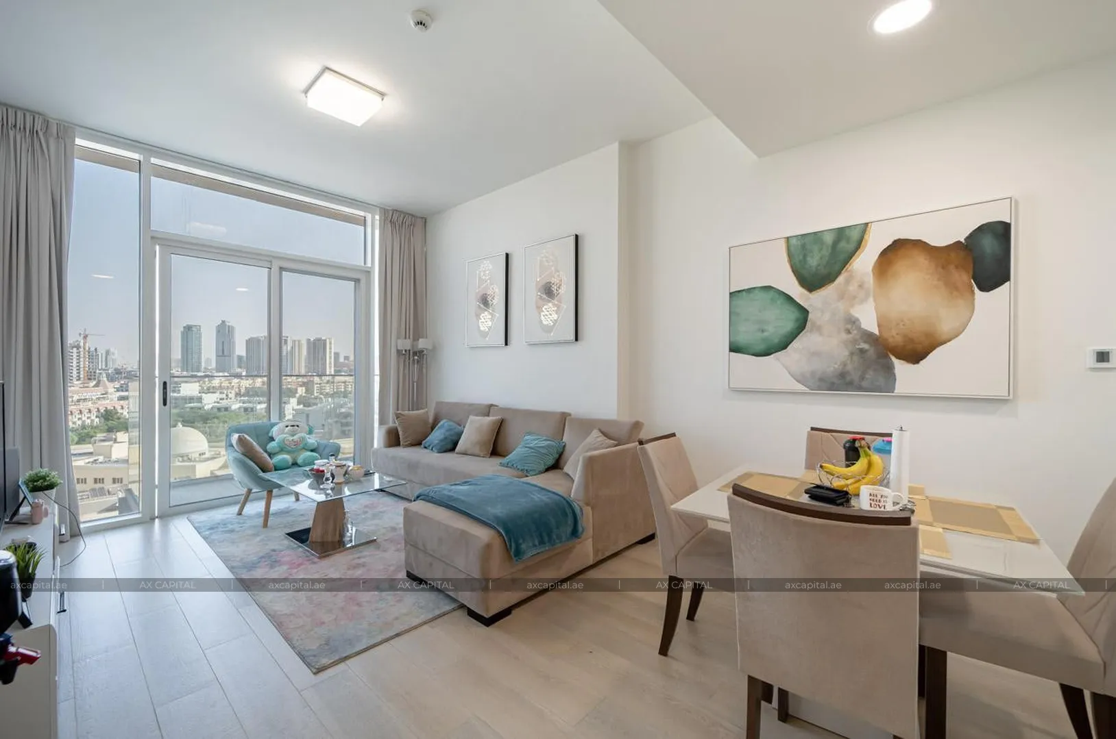 Apartment mit 1 Schlafzimmer in Bloom Towers B, Dubai, VAE (axc-3995538-r1) 1