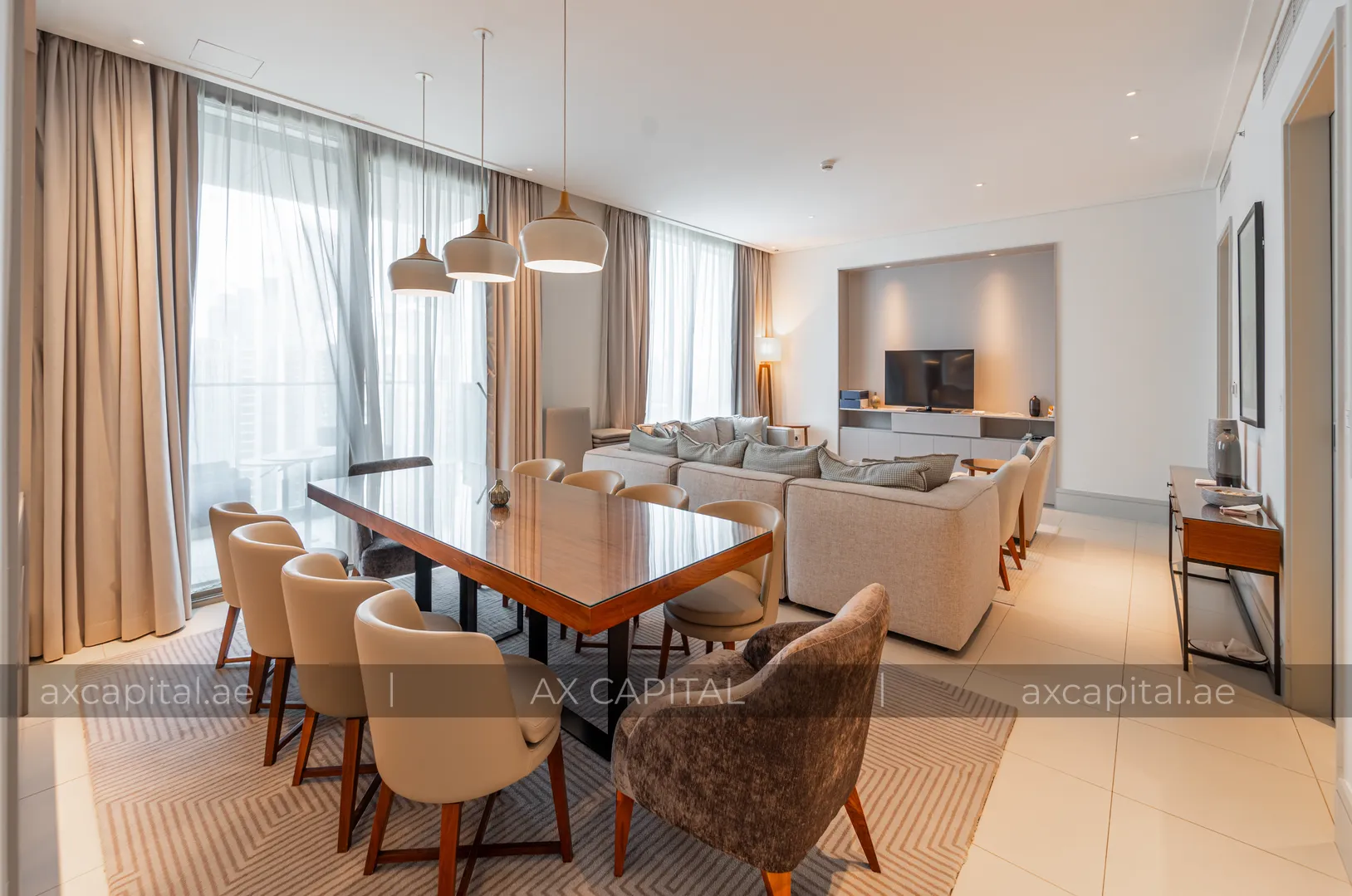 Apartamento con 3 dormitorios en Vida Residence Downtown, Dubai, EAU (axc-3996922-r1) 2