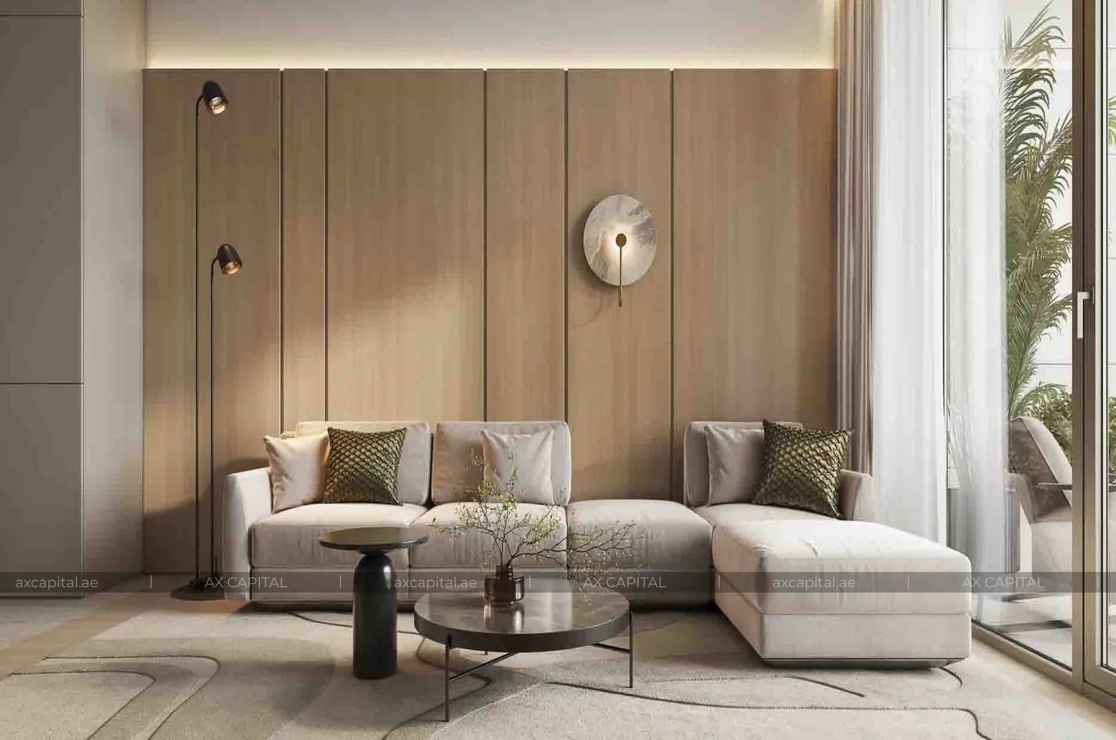 Apartamento con 1 dormitorio en Boutique XXIII, Dubai, EAU (axc-3995531) 2