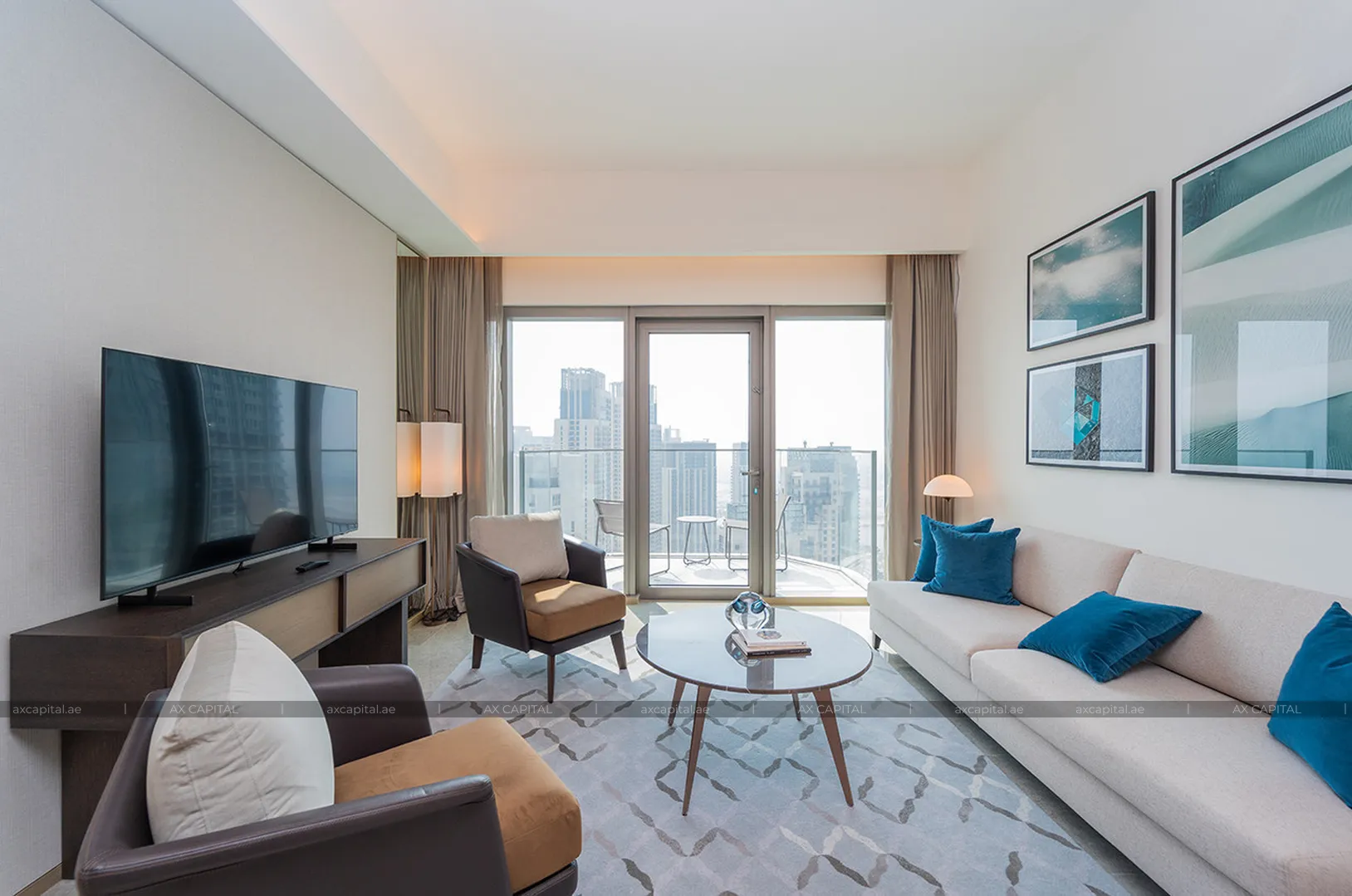 Квартира с 1 спальней в Address Harbour Point Tower 1, Дубай, ОАЭ (axc-3996003) 2