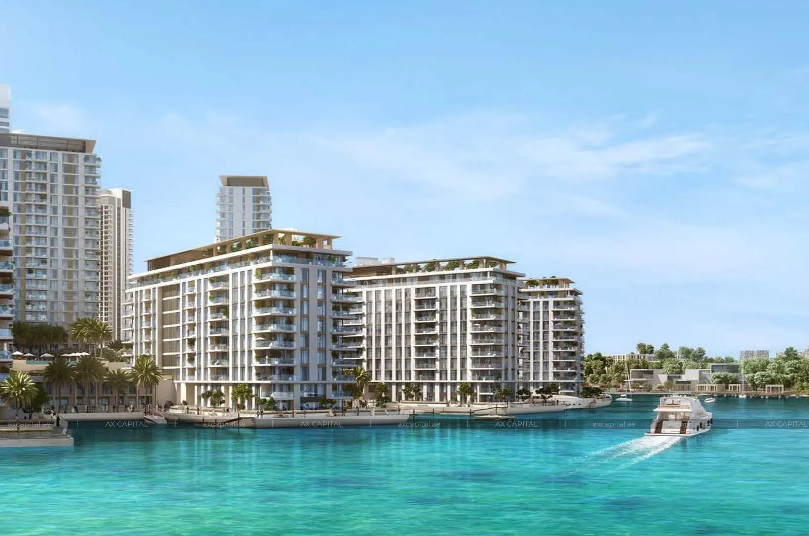 Apartment mit 3 Schlafzimmern in The Cove II Building 11, Dubai, VAE (axc-3994504) 1