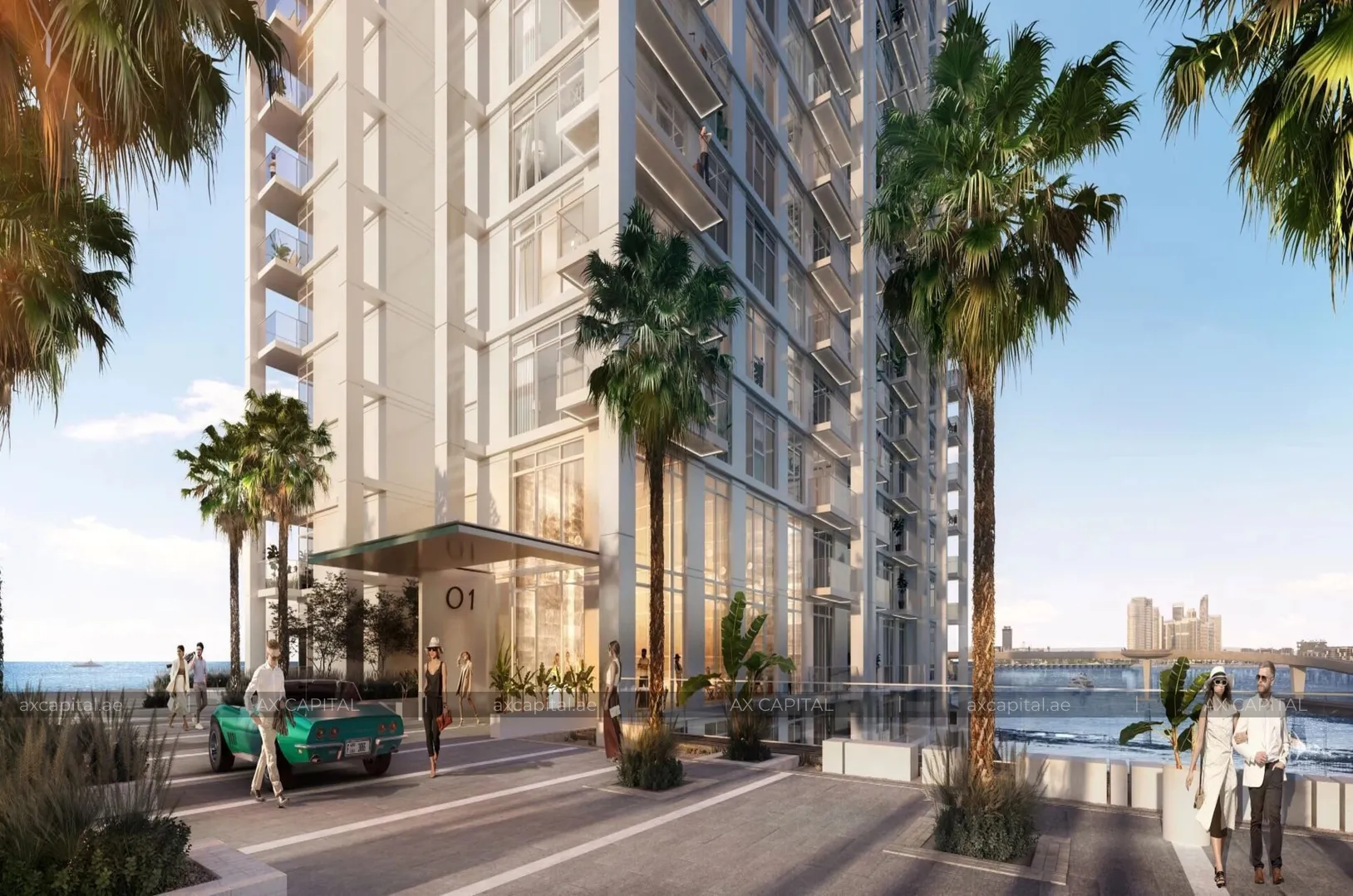 Квартира с 1 спальней в Bluewaters Bay Building 1, Дубай, ОАЭ (axc-3995572) 1