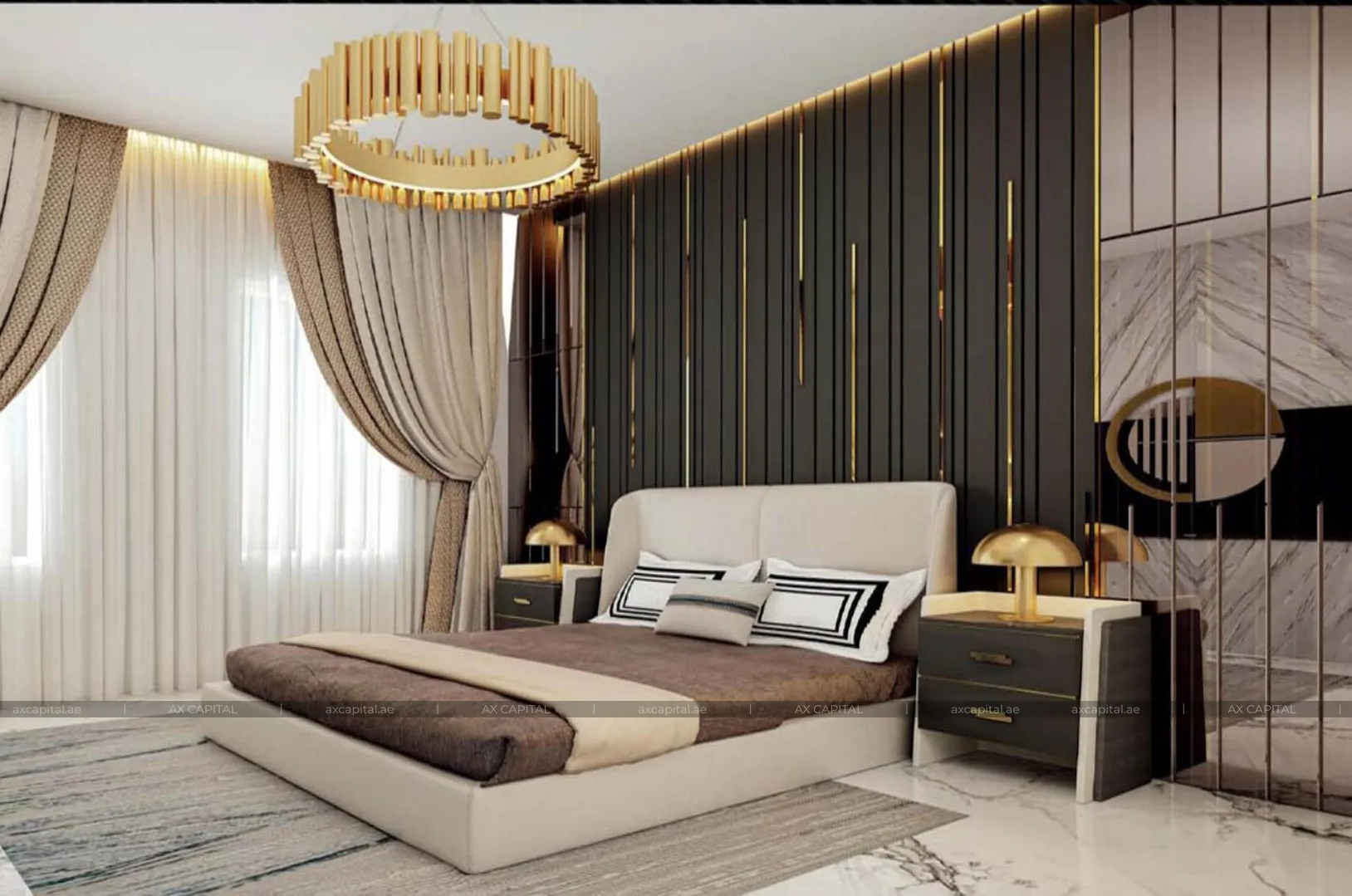 Apartment mit 1 Schlafzimmer in Bayz101 by Danube, Dubai, VAE (axc-3991033) 3