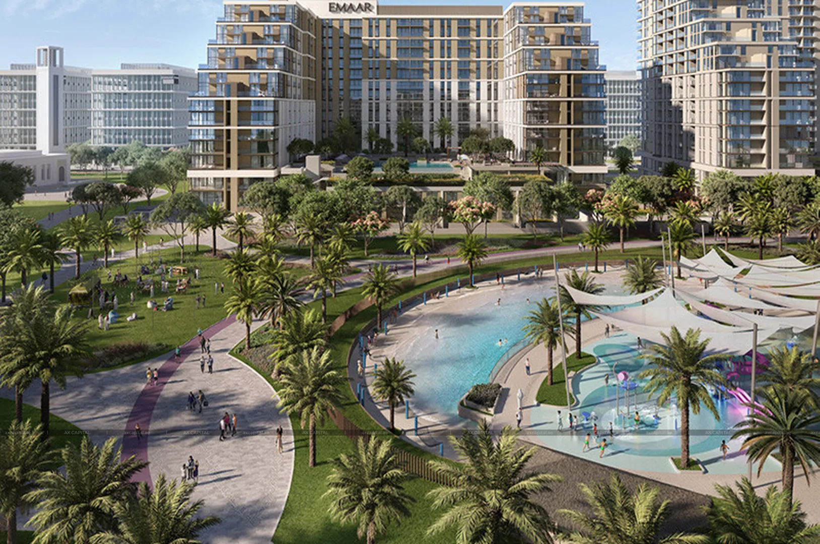 Apartment with 1 bedroom in Parkside Views, Dubai, UAE (axc-3989260) 3