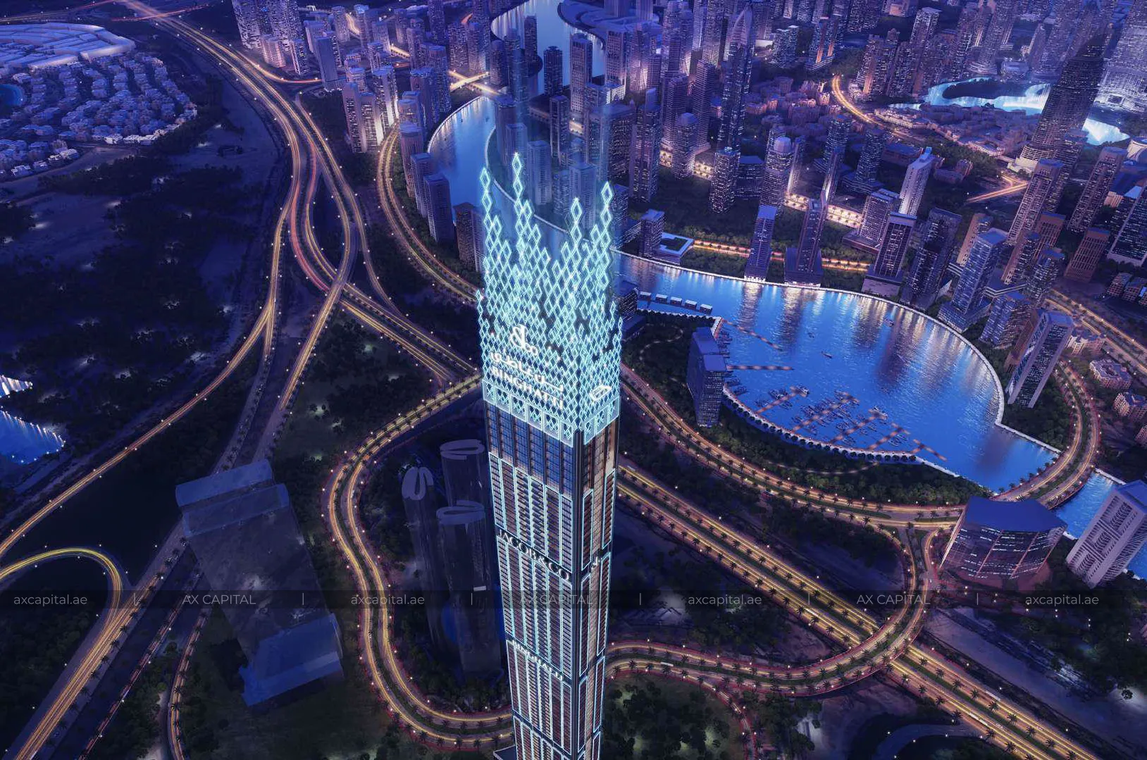 Appartement avec 6 chambres à Burj Binghatti Jacob & Co, Dubai, EAU (axc-3995544) 1