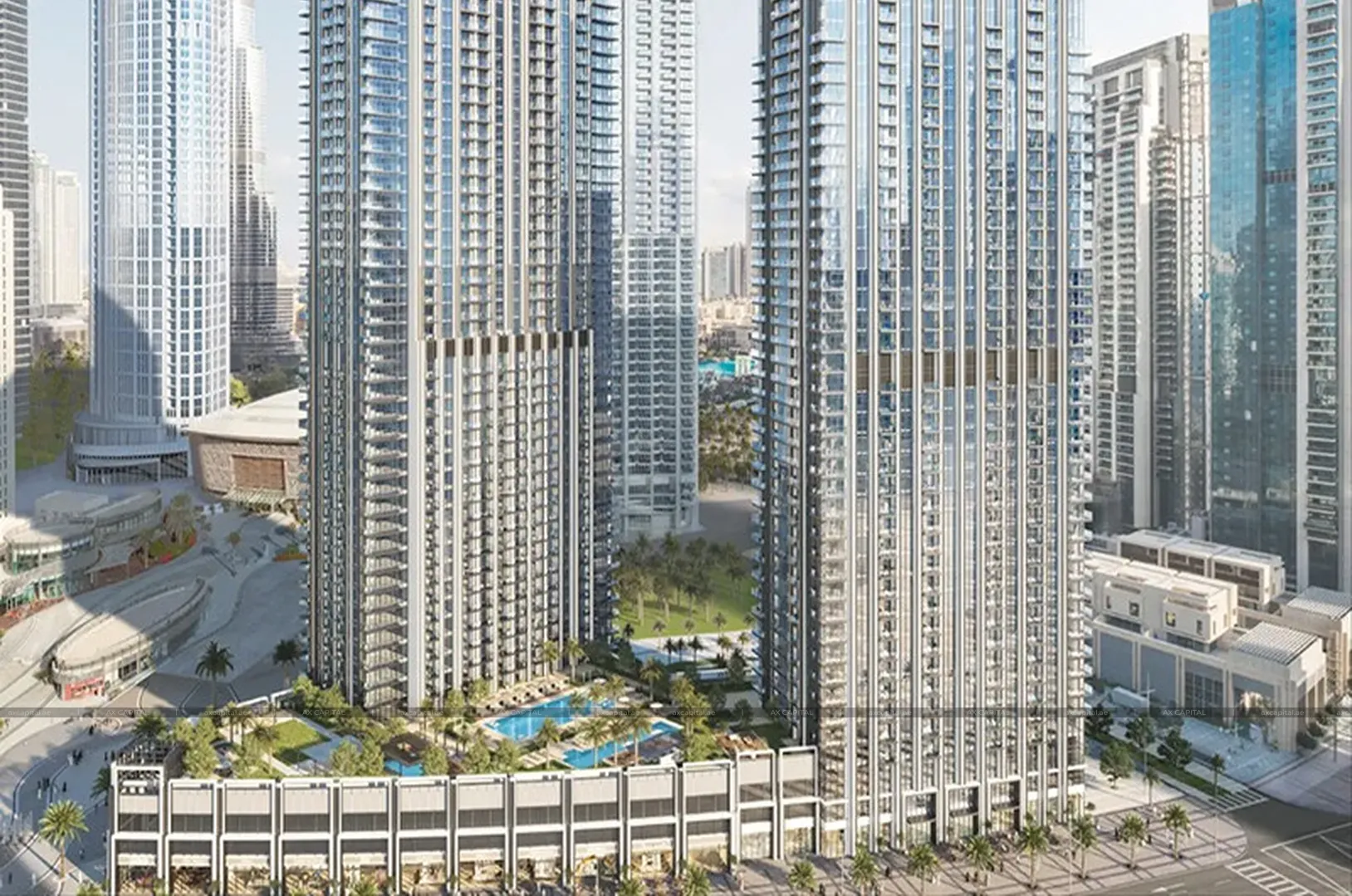 Penthouse cu 4 dormitoare în The St. Regis Residences Tower 1, Dubai, Emiratele Arabe Unite (axc-3971620) 1