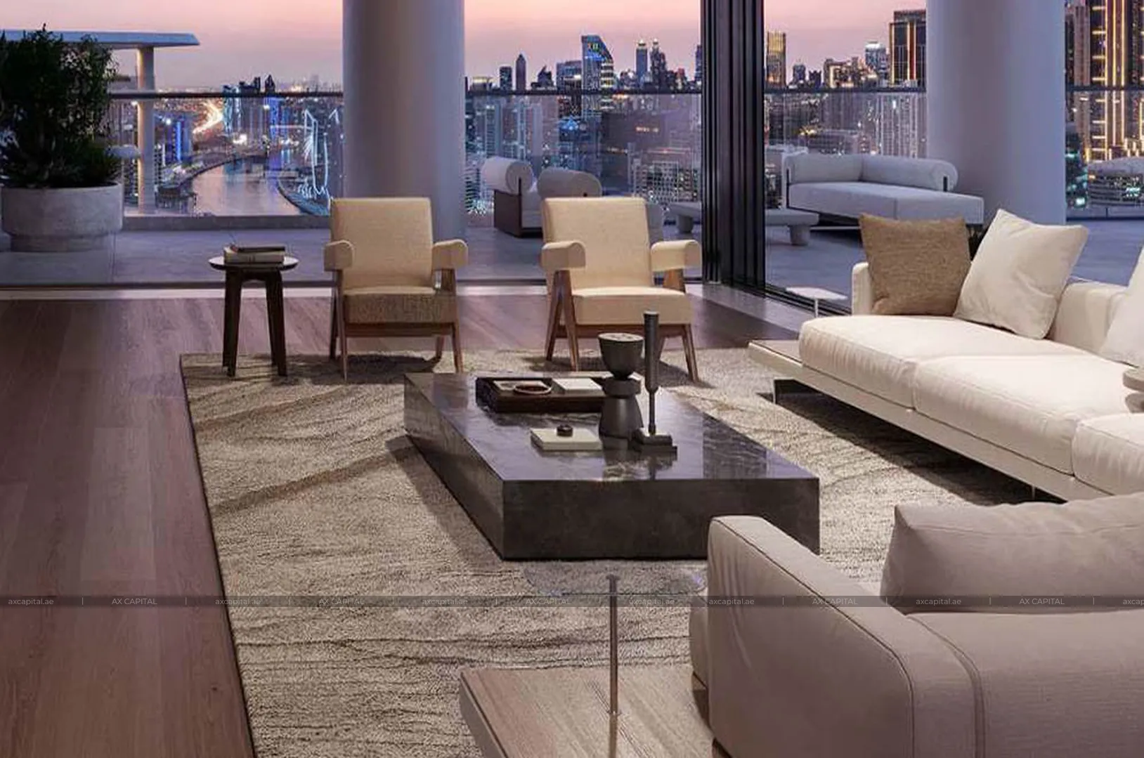 Appartement avec 3 chambres à Vela Viento By Omniyat, Dubai, EAU (axc-3994462) 3