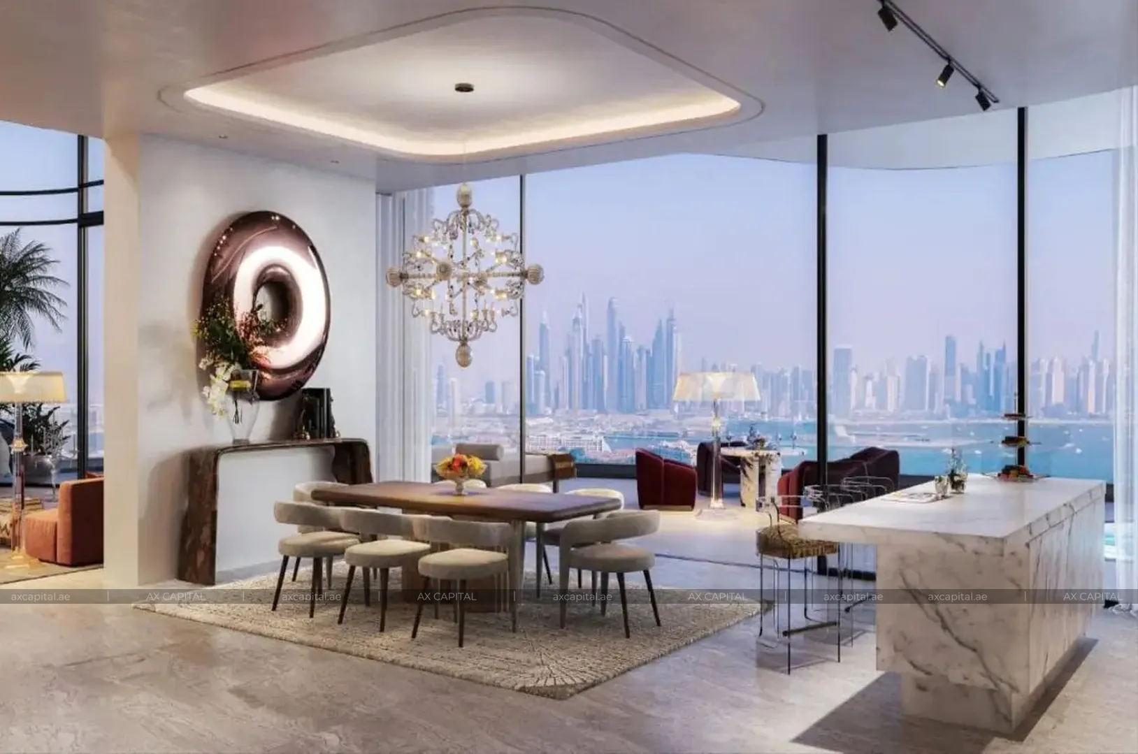 Apartament cu 2 dormitoare în SLS Residences the Palm, Dubai, Emiratele Arabe Unite (axc-3990743) 3