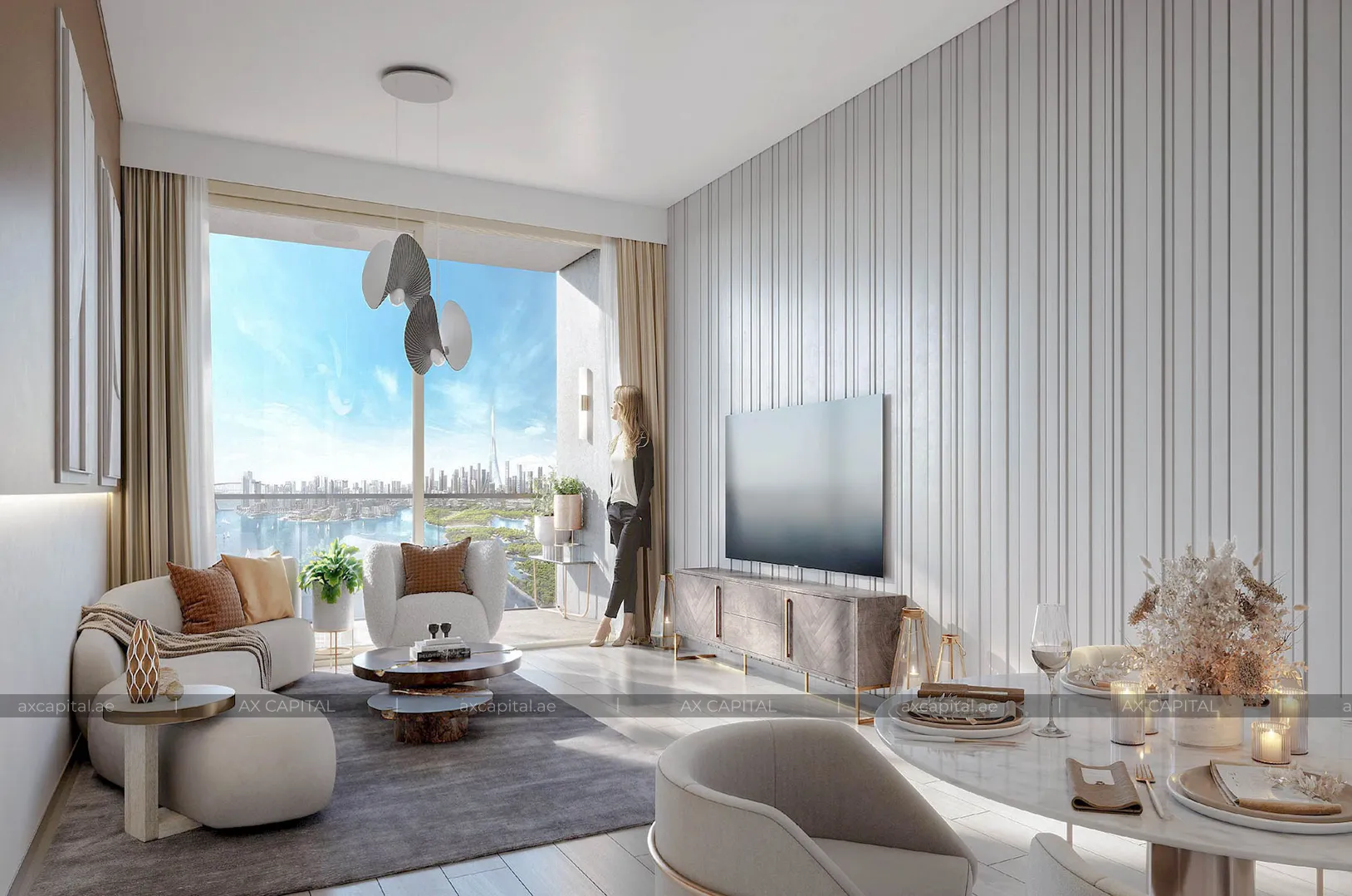 Appartement avec 2 chambres à Regalia by Deyaar, Dubai, EAU (axc-3993539) 1