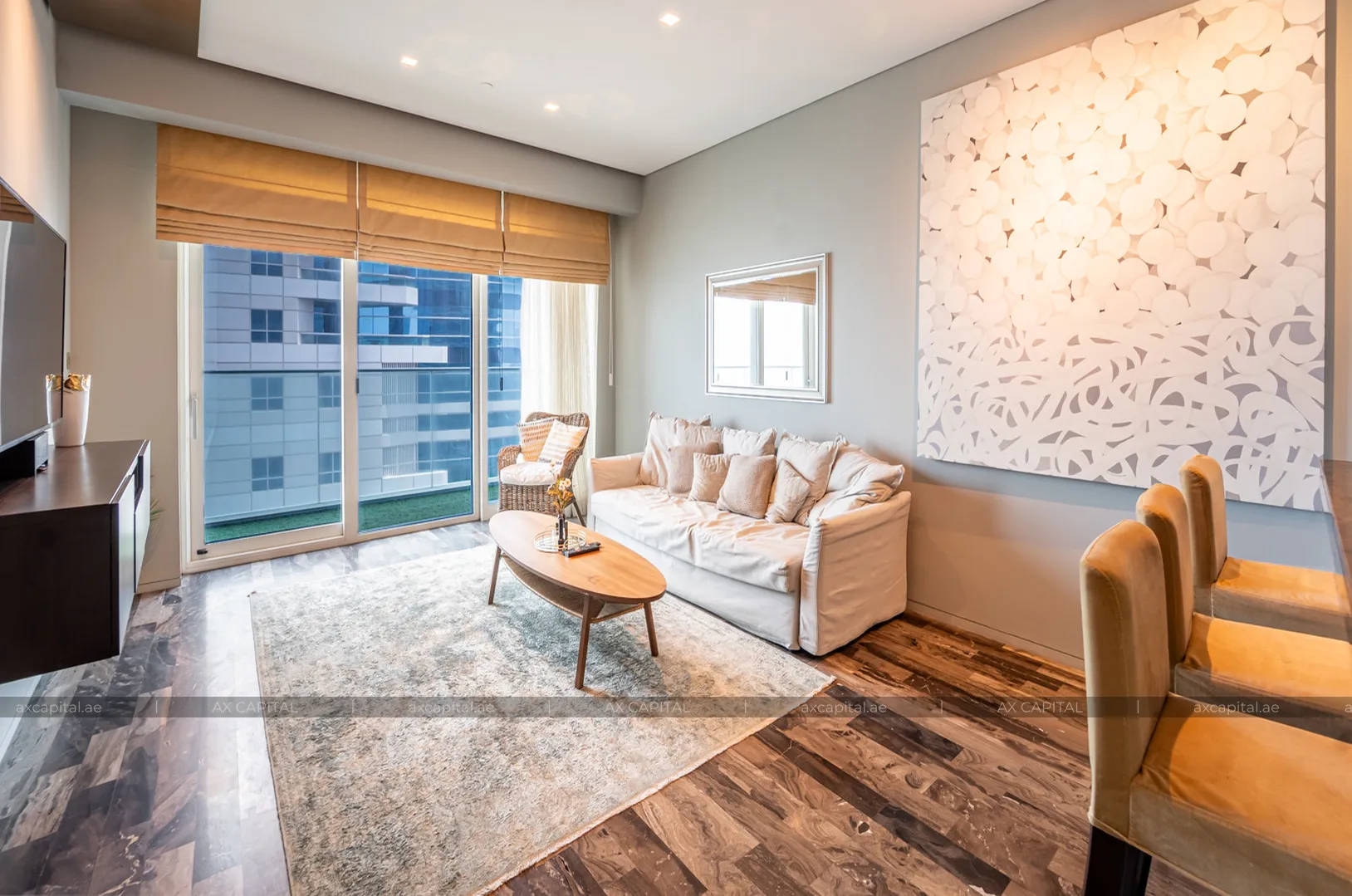 شقة عدد غرف النوم فيها: 1، في Damac Heights, دبي, الإمارات العربية المتحدة (axc-3991536) 1