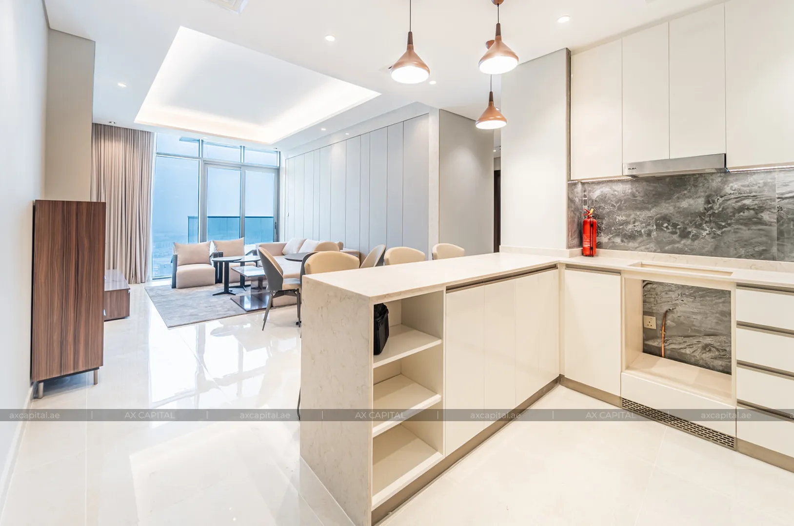 Appartement avec 2 chambres à Nobles Tower, Dubai, EAU (axc-3989532) 3