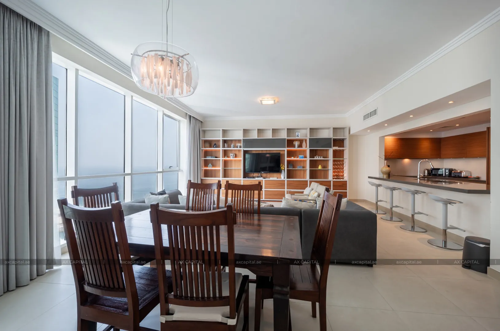 Apartamento con 3 dormitorios en Al Bateen Residence, Dubai, EAU (axc-3979162) 1