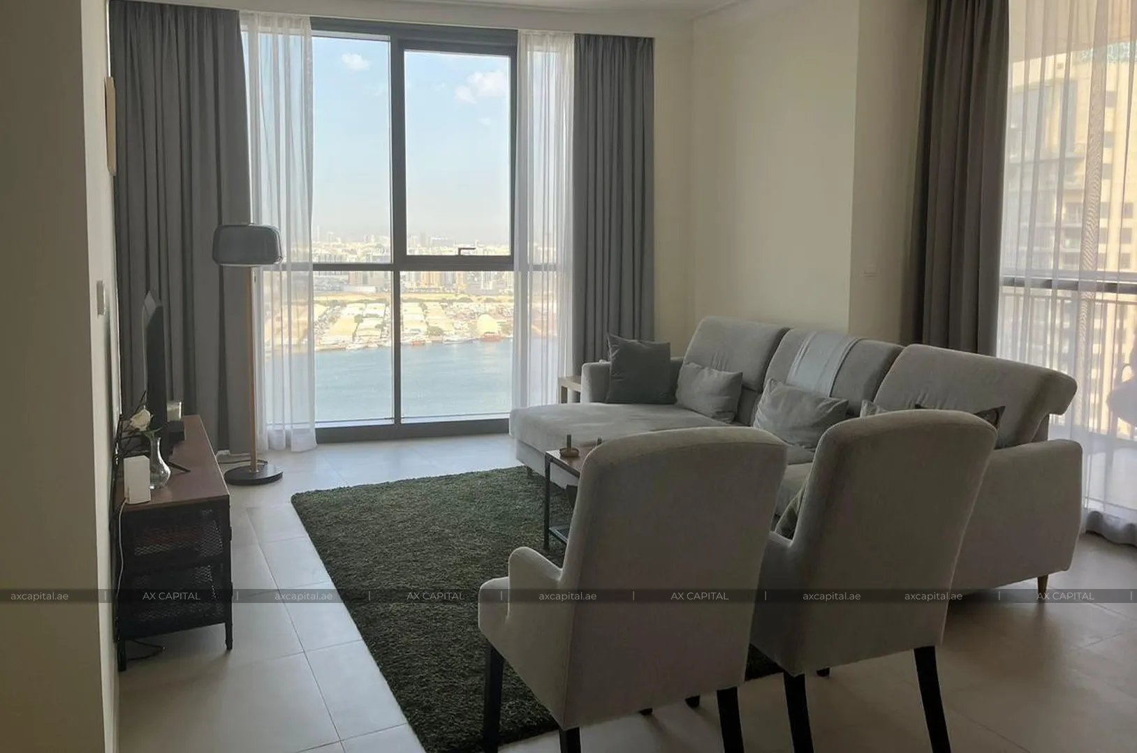 Apartamento con 2 dormitorios en Dubai Creek Residences South, Dubai, EAU (axc-3991193) 3