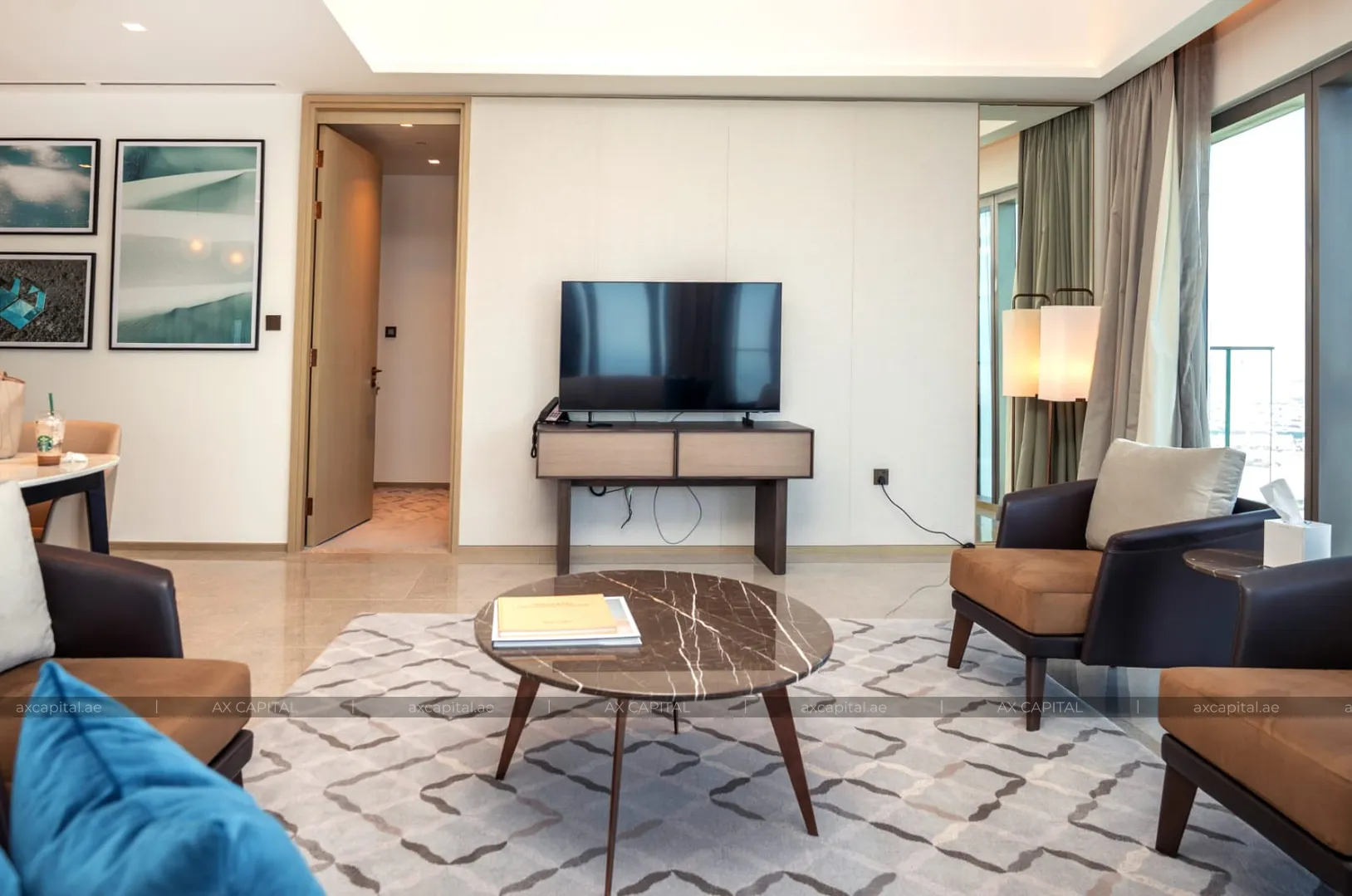 Apartment mit 2 Schlafzimmern in Address Harbour Point Tower 2, Dubai, VAE (axc-3985497) 2