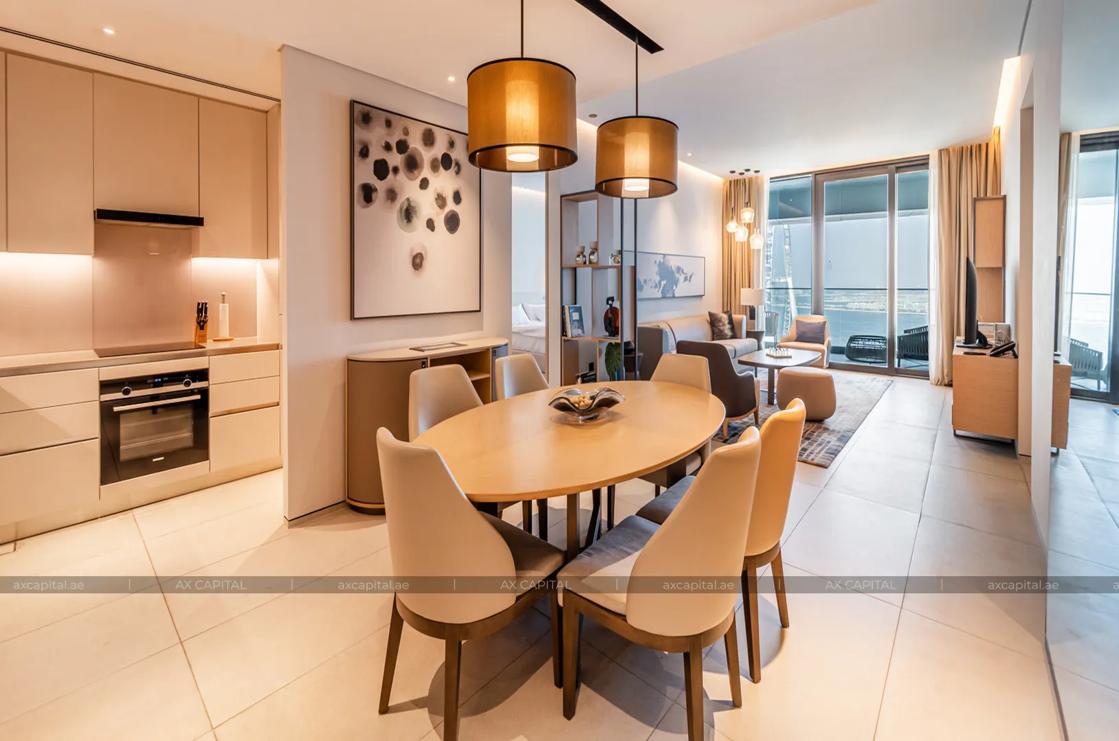 Apartamento con 2 dormitorios en Jumeirah Gate Tower 2, Dubai, EAU (axc-3990956) 2