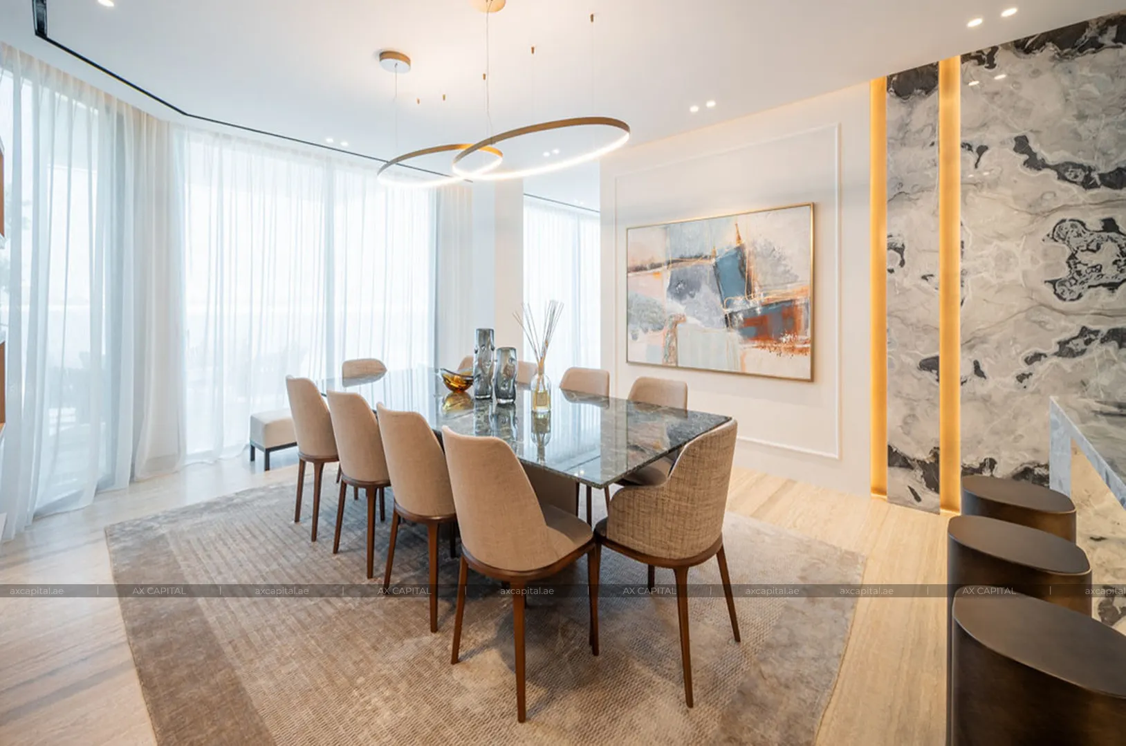 فيلا عدد غرف النوم فيها: 5، في Garden Homes Frond M, دبي, الإمارات العربية المتحدة (axc-3989633) 2