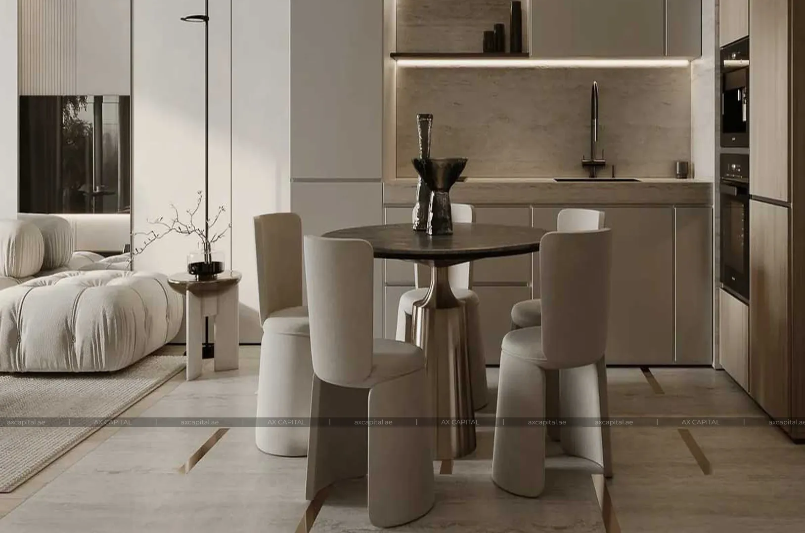 Appartement avec 1 chambre à Boutique XXIII, Dubai, EAU (axc-3995531-r1) 2