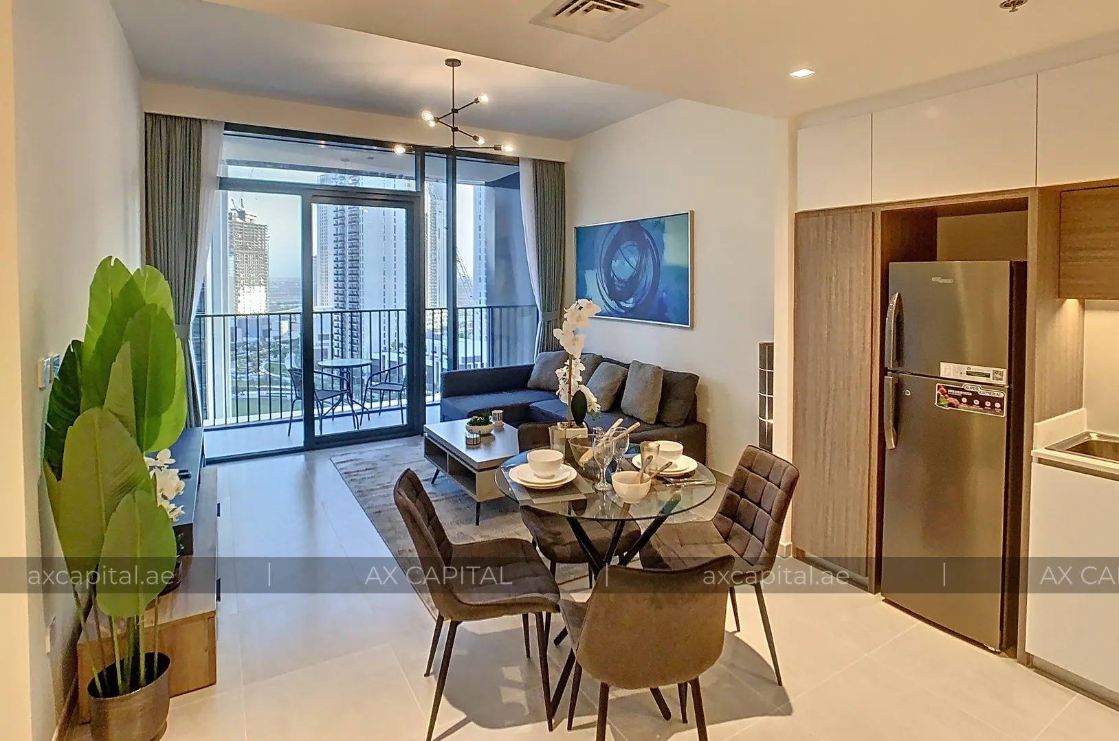 Apartment with 1 bedroom in Creek Edge Tower 2, Dubai, UAE (axc-3980148) 2