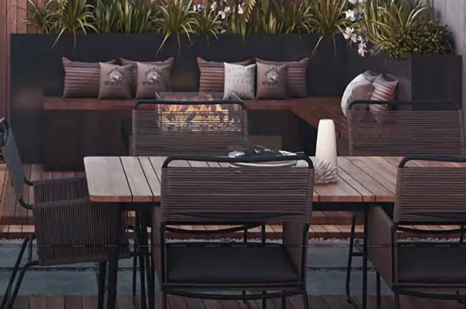 Casa adosada con 2 dormitorios en Verdana Residence 2, Dubai, EAU (axc-3994455) 2