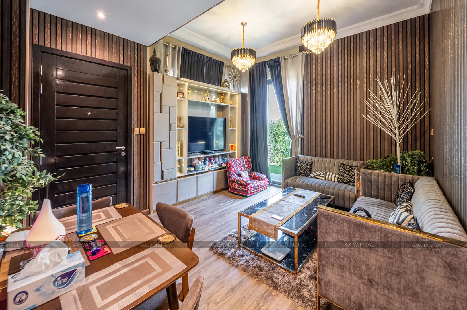 Chalet con 3 dormitorios en Aurum Villas, Dubai, EAU (axc-3995243) 3