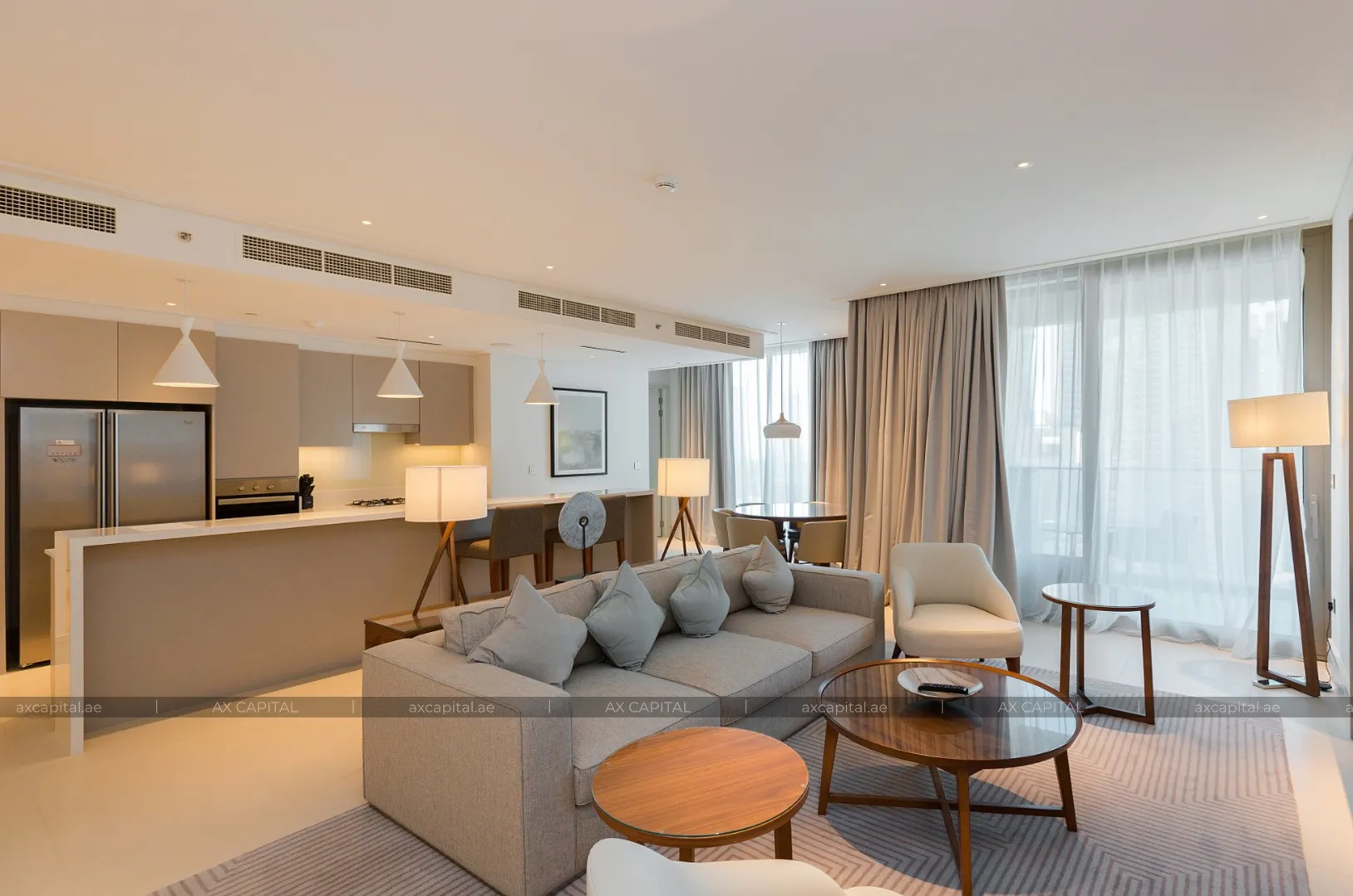 Apartamento con 2 dormitorios en Vida Residence Downtown, Dubai, EAU (axc-3987461-r1) 1