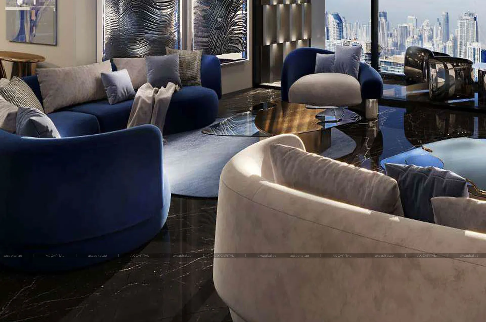 شقة عدد غرف النوم فيها: 6، في Burj Binghatti Jacob & Co, دبي, الإمارات العربية المتحدة (axc-3990245) 2
