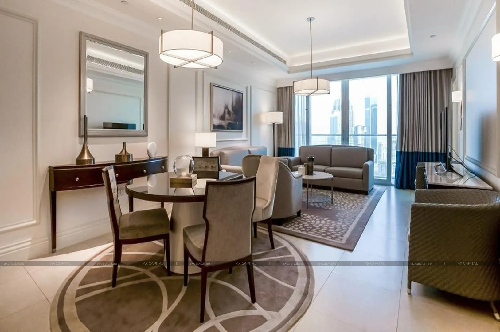 Apartment mit 1 Schlafzimmer in Kempinski BLVD, Dubai, VAE (axc-3994786) 3