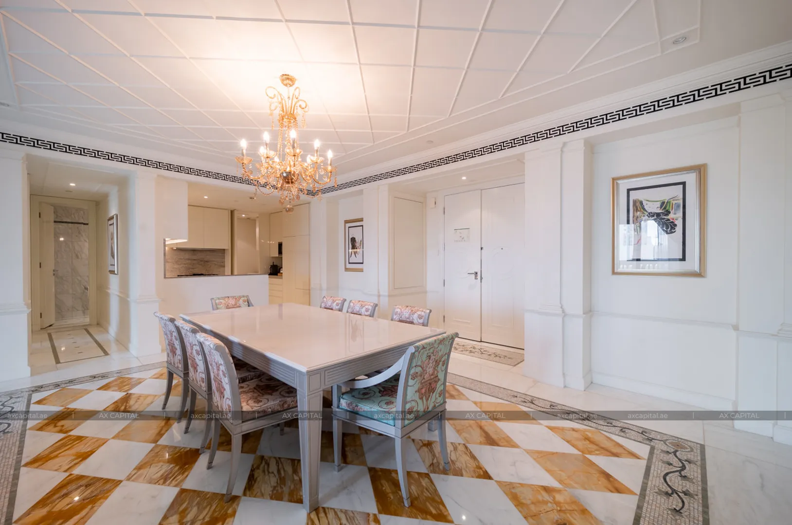 Apartamento con 2 dormitorios en Palazzo Versace, Dubai, EAU (axc-3984173) 3