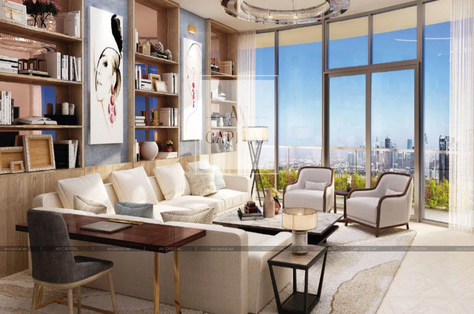 Appartement avec 2 chambres à THE BILTMORE RESIDENCES, Dubai, EAU (axc-3991561) 3