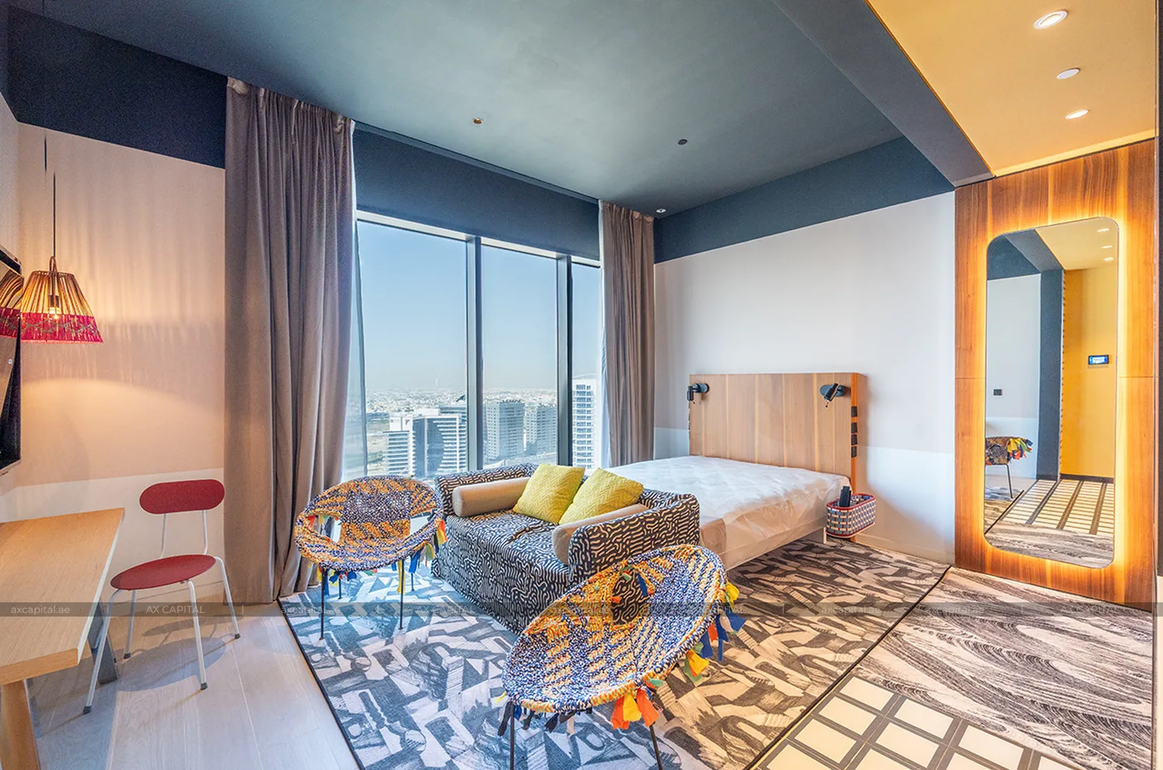 Apartment studio in Mama Shelter Residences, Dubai, UAE (axc-3991106) 1