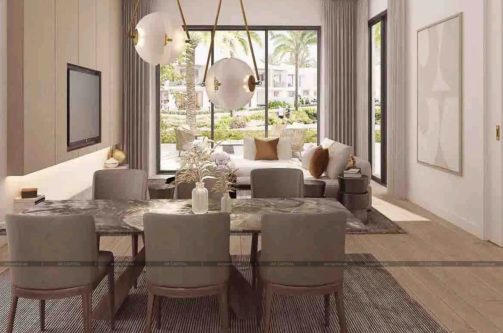 تاون هاوس عدد غرف النوم فيه: 4، في Jebel Ali Village Villas, دبي, الإمارات العربية المتحدة (axc-3991756) 3
