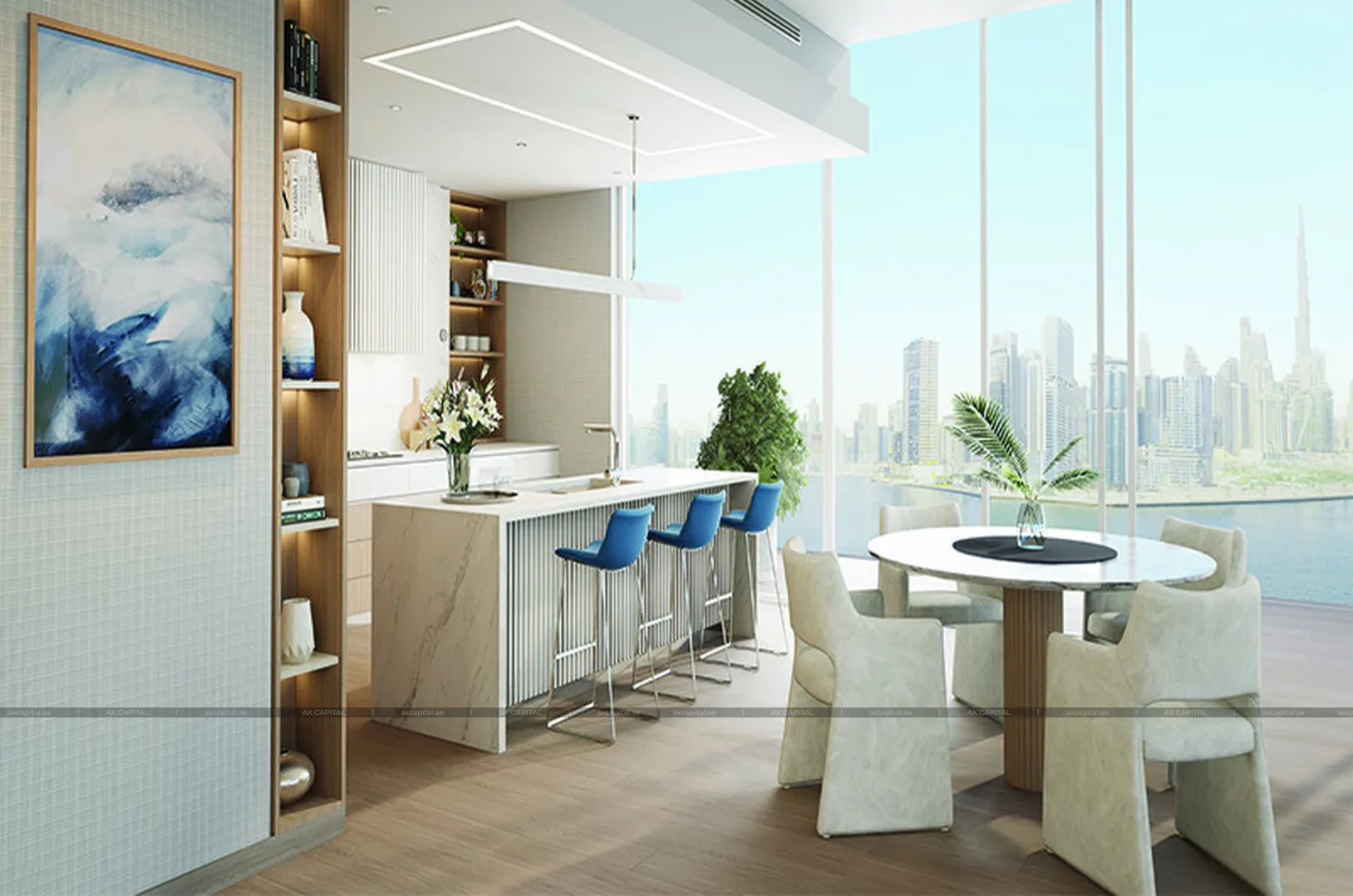 Apartament cu 2 dormitoare în The Quayside, Dubai, Emiratele Arabe Unite (axc-3991120) 3