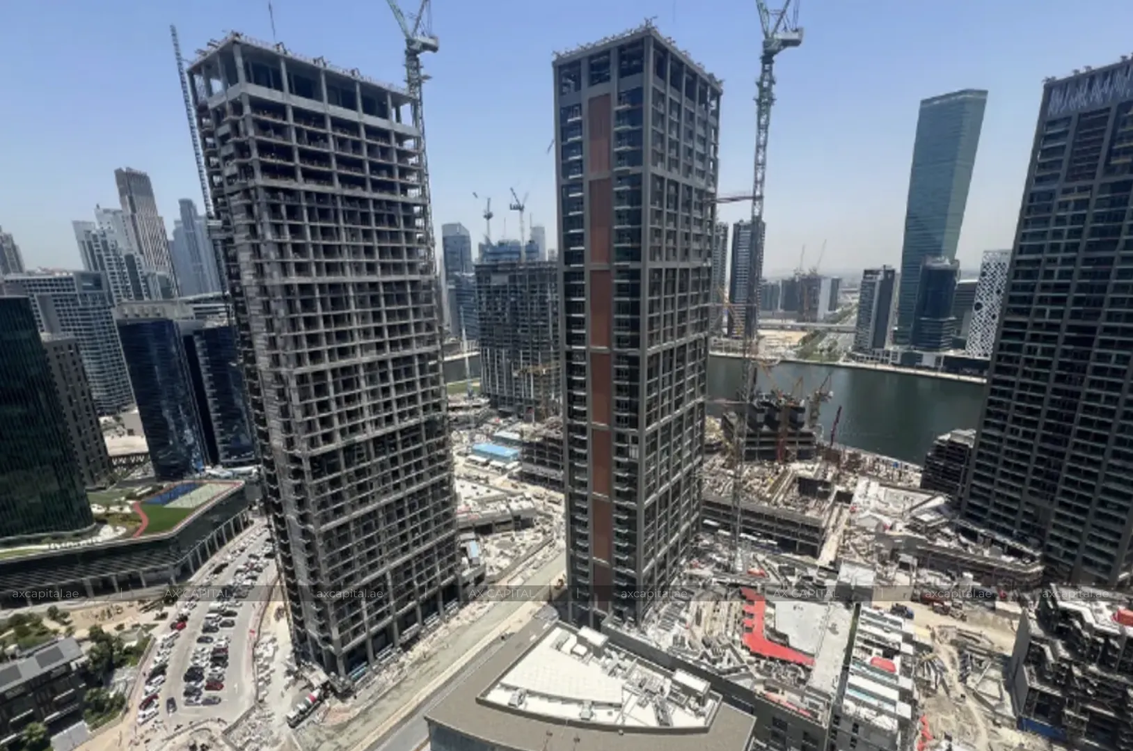 شقة عدد غرف النوم فيها: 2، في Peninsula Two, دبي, الإمارات العربية المتحدة (axc-3993083) 3