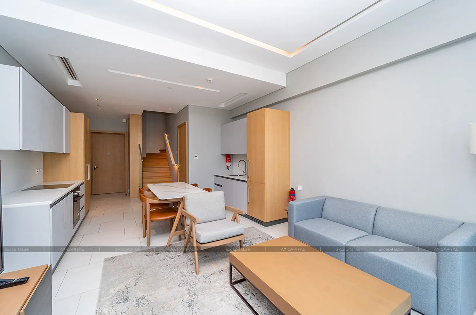 شقة عدد غرف النوم فيها: 1، في SLS Dubai Hotel and Residences, دبي, الإمارات العربية المتحدة (axc-3989913) 2