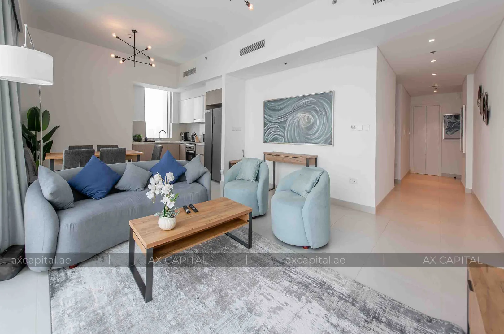 شقة عدد غرف النوم فيها: 2، في The Grand, دبي, الإمارات العربية المتحدة (axc-3990745) 3