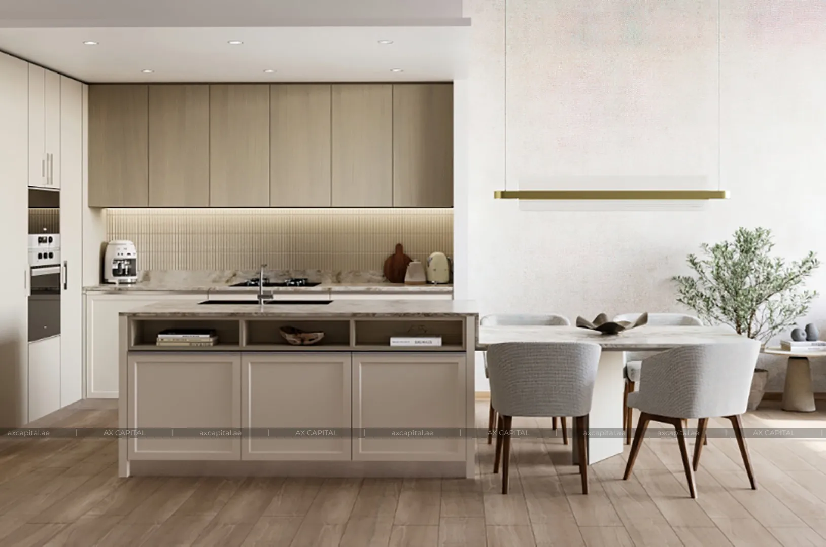 شقة عدد غرف النوم فيها: 1، في The Highbury, دبي, الإمارات العربية المتحدة (axc-3994260) 3