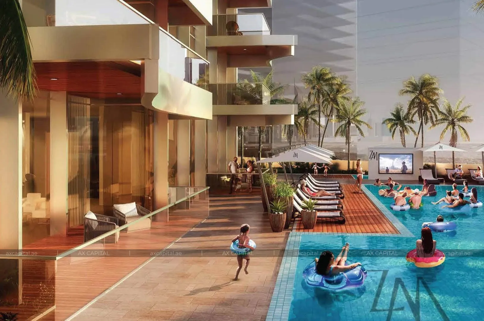 Apartament cu 2 dormitoare în Elegance Tower, Dubai, Emiratele Arabe Unite (axc-3986330-r1) 1