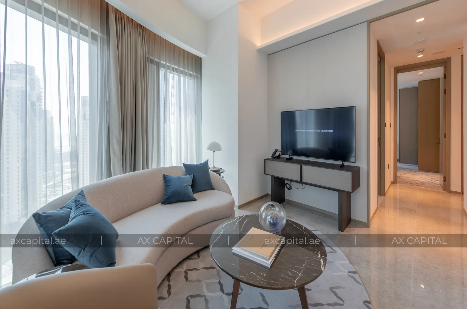 Apartment mit 2 Schlafzimmern in Address Harbour Point Tower 2, Dubai, VAE (axc-3990757) 2