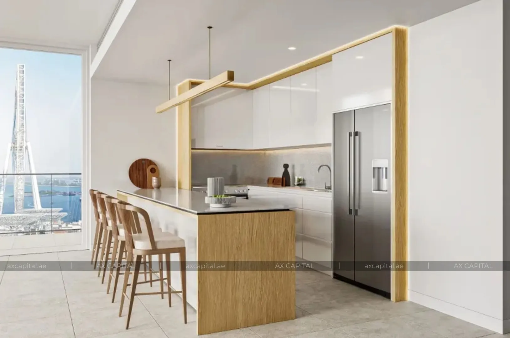 Квартира с 1 спальней в Bluewaters Bay Building 1, Дубай, ОАЭ (axc-3995572) 3