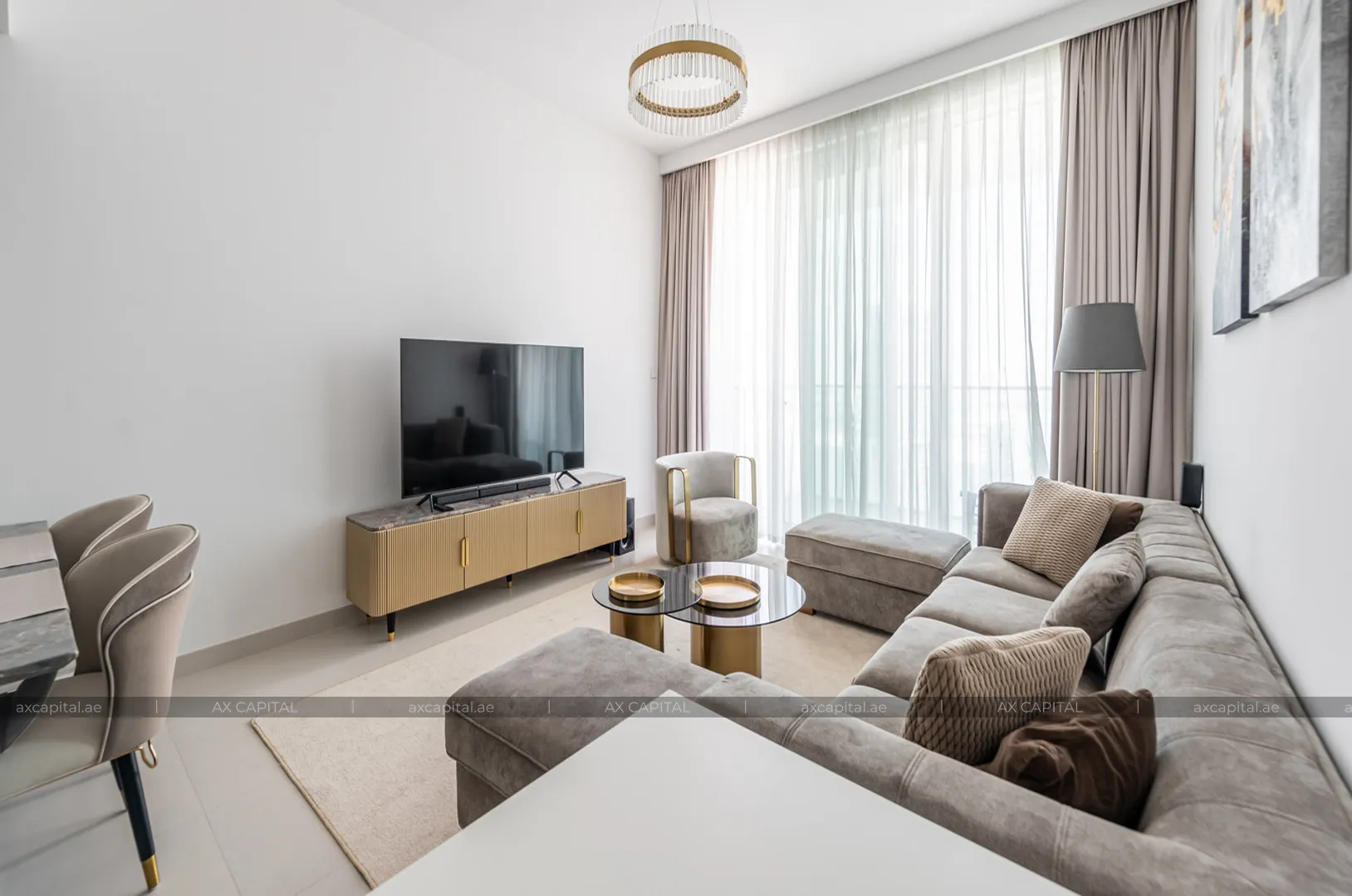 Apartamento con 1 dormitorio en The Grand, Dubai, EAU (axc-3982765) 2