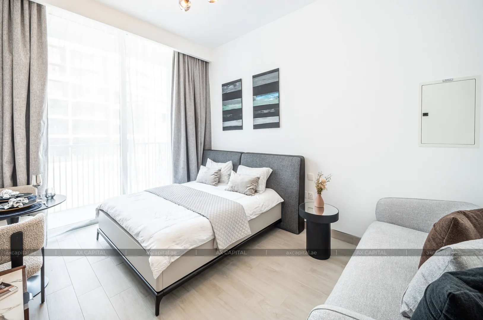 Квартира студия в East Tower, Дубай, ОАЭ (axc-3981718) 1